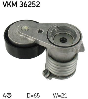 Galet tendeur de courroie d'accessoire SKF ref. VKM 36252